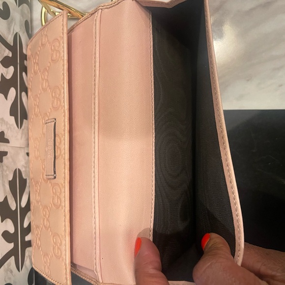 EUC Gucci Guccisima Pink Trifold wallet - Picture 2 of 7